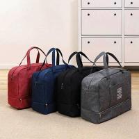 Honnyzia Shop Fashion Folding Travel Bag Women Oxford Travel Weekend Overnight Bags Large Capacity Hand Luggage Tote Duffel Accessor Supplies