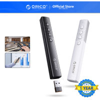 Orico ปากกาเลเซอร์ไร้สาย USB 2.4GHz สําหรับโปรเจคเตอร์ Mac Win PPT (OPPT-08)