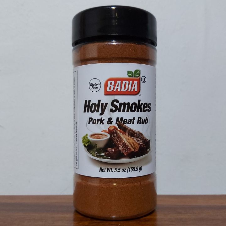 Badia Holy Smokes Pork And Meat Rub 155 9g 5 5oz Lazada Ph