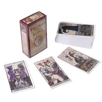 Trionfi Della Luna Tarot Decks Oracles Cards Deck Divination Supply for Women Girls Table Board Game Fate Telling Party Favor exceptional