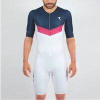 Triathlon summer new RYZON mens short-sleeved bicycle mountain bike jumpsuit road bike riding suit