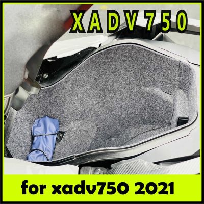 สำหรับ Nss750รถฮอนด้า XADV750 X-ADV 750 2021โฟมกรองสารชีวเคมีถังป้องกันแผ่นรองที่เก็บของท้ายรถมอเตอร์ไซค์