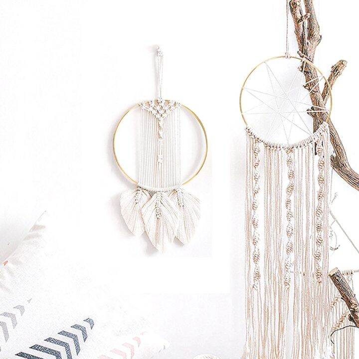 8pcs-8-inches-dream-catcher-rings-metal-hoops-macrame-ring-for-crafts-and-dream-catcher-supplies-gold