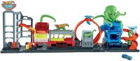 Hot Wheels City Ultimate Octo Car Wash Playset ปลาหมึกล้างรถ ฮอทวีล