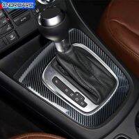 Holiday Discounts Car Styling Console Gearshift Decoration Frame Carbon Fiber Color Gear Panel Stickers Trim For Audi Q3 2013-17 Auto Accessories