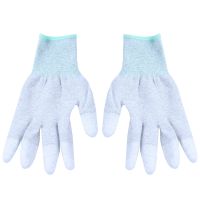 Anti Static Anti Skid ESD Electronic Labor Working Glove PC Computer Repair Size: M