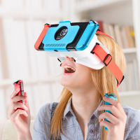VR Glasses for Nintendo Switch OLED 3D Glasses Virtual Reality Movies for Switch Game Headset Adjustable Big Lens VR Glasses