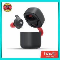 หูฟังไร้สาย Havit G1 พร้อมเคสชาร์จในตัว บลูทูธ 5.0 True Wireless กันน้ำ กันฝุ่นระดับ IPX5 หูฟังออกกำลังกาย หูฟังบลูทูธ หูฟัง havit ราคาถูก ของแท้ 100%