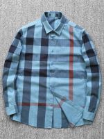 YaG high-end business 100 cotton brushed yarn-dyed plaid mens slim long-sleeved shirt casual plaid shirt 【JYUE】