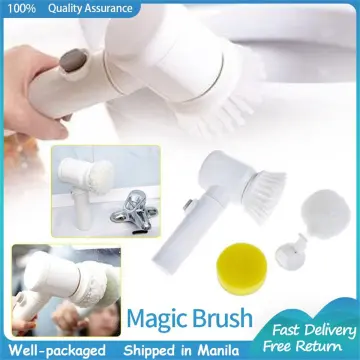 5-in-1 Handheld Bathtub Brush Kitchen Bathroom Sink Cleaning Tool