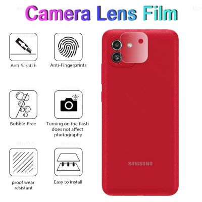 ฟิล์มกระจกเลนส์กล้อง สำหรับ Samsung galaxy A03 ฟิล์มกระจกนิรภัย ฟิล์มกันรอย ฟิล์มกันเลนส์กล้อง SAMSUNG ส่งจากไทย