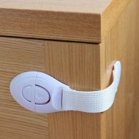 ﹍♟ 5PCS/Lot Drawer Door Cabinet Cupboard Toilet Safety Locks Baby Kids Safety Care Plastic Locks Straps Infant Baby Protection