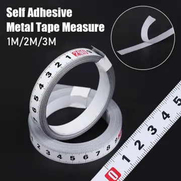 Metric Steel Miter Track Tape Measure 0.5'' Self Adhesive Scale