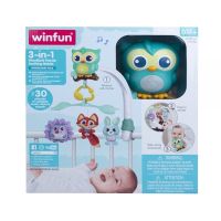 Winfun 3-In-1 Woodland Friends Soothing Mobile โมบาย มีเสียง ดนตรีพร้อมเพลงกล่อม กล่อมนานถึง 30 นาที