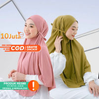 ฮิญาบสำเร็จรูปผู้หญิง Bergo Zakia Jumbo Jumbo-Veil