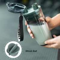 Keepwarm (400มล.) MILANDO ถ้วยโปรตีน Shaker สองชั้นกีฬาฟิตเนสกระบอกน้ำ Botol Air Ando