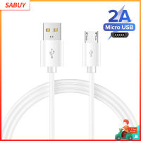 30ซม. Micro USB Cord Micro USB Cable 2A Fast Charging Cables เครื่องชาร์จ USB สำหรับ Samsung Xiaomi Huawei MP3 Android Smartphones