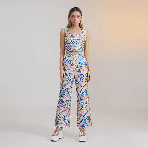 ss23-aqua-jacquard-cropped-bell-bottom-pants-กางเกงขายาว-ทรงระฆังหรือขาม้า-สาบเอวติดกระดุม-ติดซิปกลางหน้า-pn-8230402