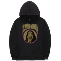 Electric Wizard Possessed Print Hoodie Men Rock Comfortable Sweatshirt Casual Loose Hoodies Unisex Black Streetwear Size XS-4XL