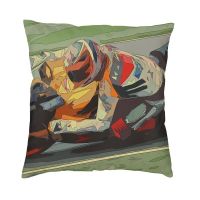 【LZ】 Motorcycle Extreme Sports Cushion Covers Mobile Bike Racing Cartoon Pillow Case For Sofa Square Pillowcase Bedroom Decoration