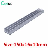 (3pcs/lot) 150x16x10mm Aluminum heatsink cooler cooling  for  LED RAM  Electronic computer s component  heat dissipation Heatsinks