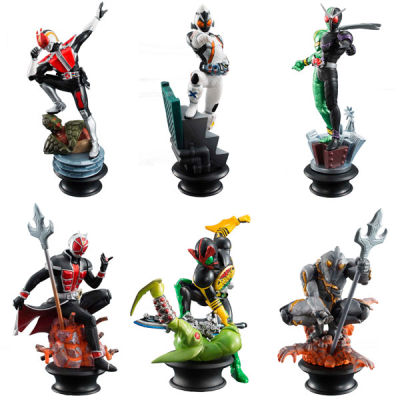 Megahouse Chess Pieces Collection R กาชาปอง HG Kamen Rider Gashapon Masked Rider Den-O W OOO Wizard Fourze Ghoul