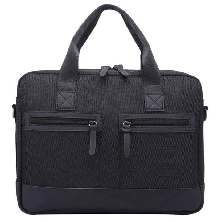 15.6Inch Men's Business Casual Laptop Bag Laptop Bag Waterproof Oxford
