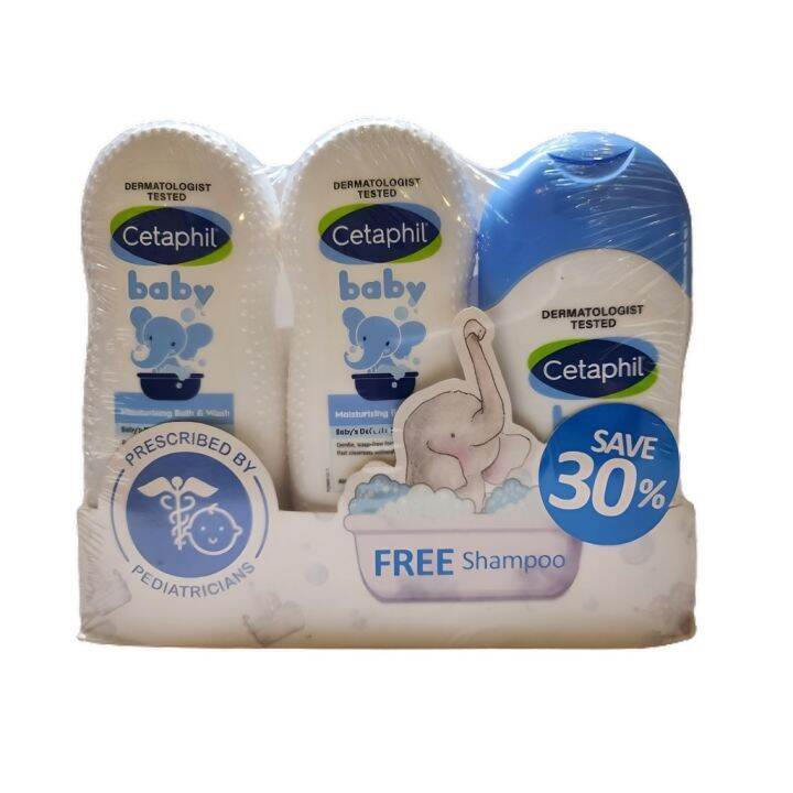 【COD】 EXCLUSIVE! LIMITED! Cetaphil Baby Bath Set 2x Moisturizing Wash With Shampoo) [LATEST