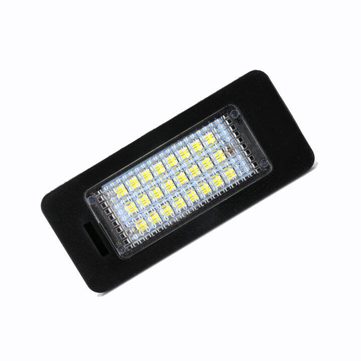 led-หมายเลขทะเบียนโคมไฟ12โวลต์-c-an-bus-สำหรับออดี้-a4-b8-a5-q5-s5-tt-s4-a6-a7-2008-2013ข้อผิดพลาดฟรีออดี้ไฟใบอนุญาต