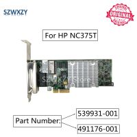 SZWXZY Original Network Card 539931-001 491176-001 For HP NC375T PCI-e PCIe HBA Quad Port Gigabit Server Adapter