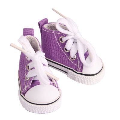 【YF】 Doll Shoes 5cm For 14 Inch Girl Dolls 20cm Clothes Accessories Canvas