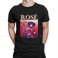 MenS Retro Inspired Rose T Shirts Rupaul Drag Race Usa 100% Cotton Clothing Vintage Short Sleeve Round Collar Tees T-Shirt