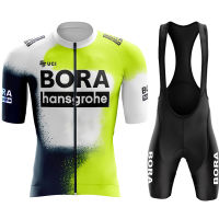 ร้อนฤดูร้อนเสื้อผ้าผู้ชาย2023ขี่จักรยานเครื่องแบบกางเกงผู้ชายเจล UCI BORA จักรยานย์แจ็คเก็ตชุดกีฬาเสื้อผ้าชุดจักรยานถนน Mtb