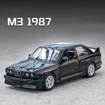 1:36 1987 BMW M3 High Simulation Diecast Car Metal Alloy Model Car Kids Toys Collection Gifts