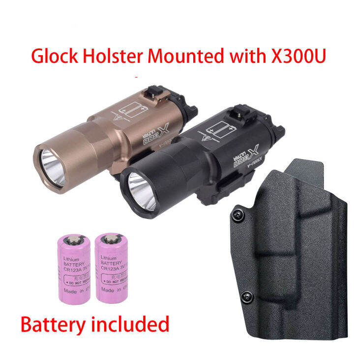 Tactical Weapon Light X300 Ultra Pistol Surefir X300U Torch Rifle Hand