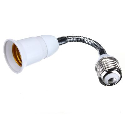 【YF】▧  Design E27 To 20CM Length Extend Extension Bulb Lamp Base Holder Screw Socket Converter