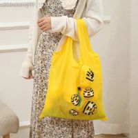 Shopping Bag Good Grip Reusable Storage Floral Print Grocery Bag Folding Bag for Women