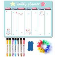 Magnetic Weekly Monthly Planner Calendar Whiteboard Fridge Magnet Sticker A3 Size Erasable Markers Message Drawing Sadhu Board