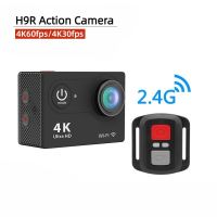 H9R 4K60fps กล้องเพื่อการกีฬา HD สำหรับกลางแจ้ง,Wi-Fi ป้องกันการสั่นไหวสำหรับดำน้ำรีโมทคอนโทรลกันน้ำการขี่ขี่กล้องหมวกกันน็อก