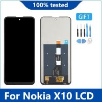 Original 6.67 "; จอแสดงผล LCD สำหรับ Nokia X10 LCD TA-1350 TA-1332จอแสดงผล LCD Touch Screen Digitizer ASSEMBLY 1080x2400พิกเซล