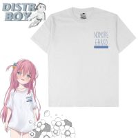 S-5XL ผ้าฝ้าย 100% ชุดคอสเพลย์การ์ตูนอนิเมะ Kaos Bocchi No More Gakkou Kessoku Band Bocchi The Rock Hitori Niif Ryo KitaS-5XL