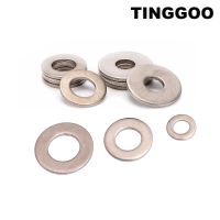 2/5/20pcs M2 M2.5 M3 M4 M5 M6 M8 M10 M12 M14 M16 M18 M20 M22 Pure Titanium TA2 GR2 Flat Washer Oversize Plain Gasket Ring Shim Printing Stamping