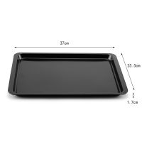 14-inch rectangular non-stick tray oven shallow tray diy cookie baking tray bread cake baking tools baking pan