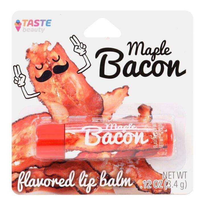 TASTE BEAUTY Maple Bacon Flavored Lip Balm Lazada PH