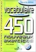 Fahasa - 450 Nouveaux Exercices - Vocabulaire Niveau débutant