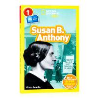 English original National Geographic readers Susan B. Anthony L1 National Geographic graded reading materials full color childrens Encyclopedia Biography Series readers