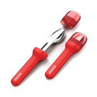 ZOKU ชุดอุปกรณ์ ช้อน,ส้อม,มีด Coca-Cola Pocket Utensils