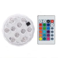 Pool Light Waterproof Outdoor Lighting Lights RGB Remote Control Swimming Pool Accessories Night Light for Aquarium Decor