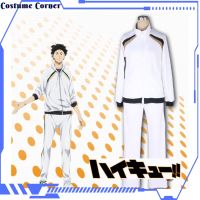 Haikyuu ชุดคอสเพลย์ผู้หญิง Fukurodani เสื้อโรงเรียนสูงแจ็คเก็ตชุดกีฬา Akaashi Keiji Bokuto Koutarou: