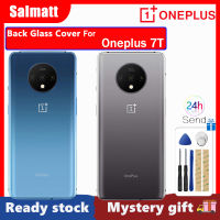 Salmatt เคสสำหรับ Oneplus 7T ฝาครอบหลังพร้อมสติกเกอร์กาวสำหรับ Oneplus 7T ฝาหลังที่เปลี่ยนฝาครอบสำหรับ Oneplus 7T